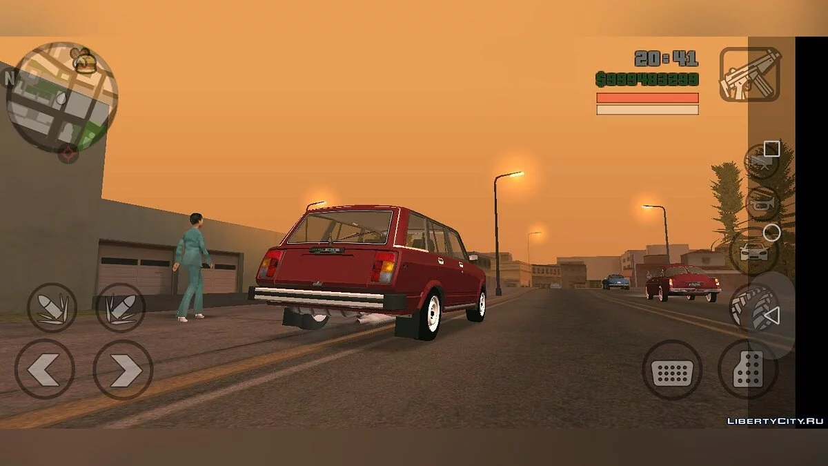 Lada VAZ-2104 for Mobile / GTA San Andreas (iOS, Android)
