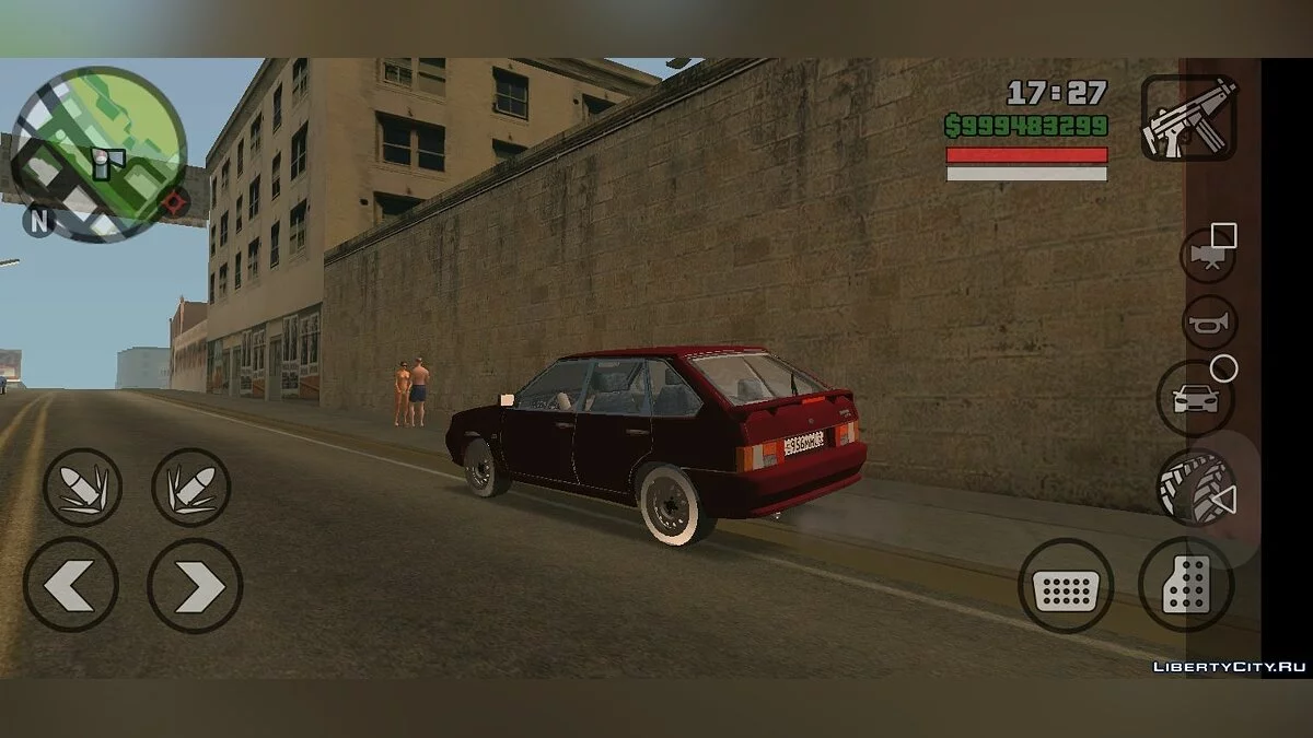 Lada VAZ-2114 for Mobile / GTA San Andreas (iOS, Android)