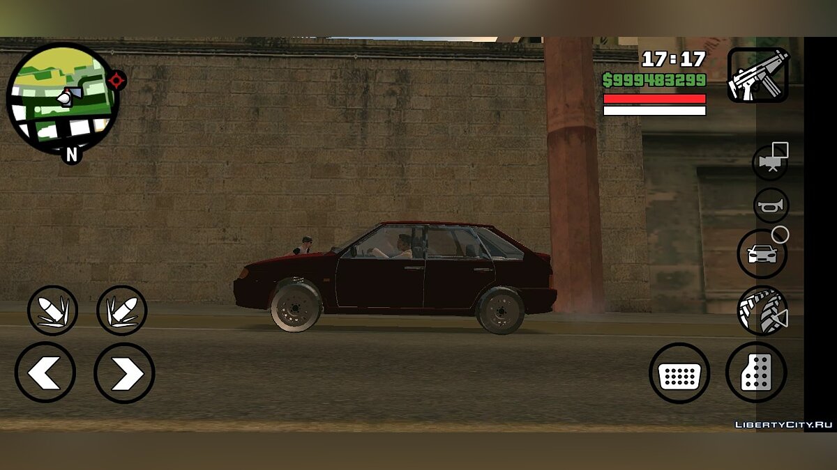 Russian car for GTA San Andreas (iOS, Android) from Storozh (7 Russian car)