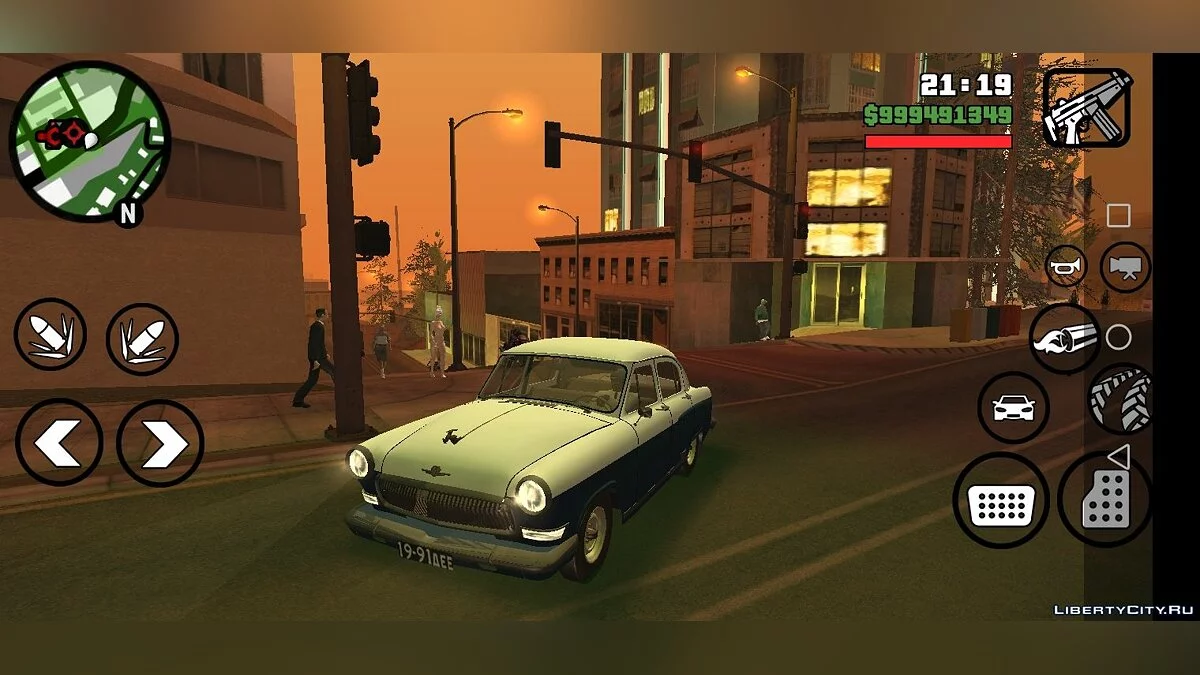 ГАЗ-21 Волга / GTA San Andreas (iOS, Android)