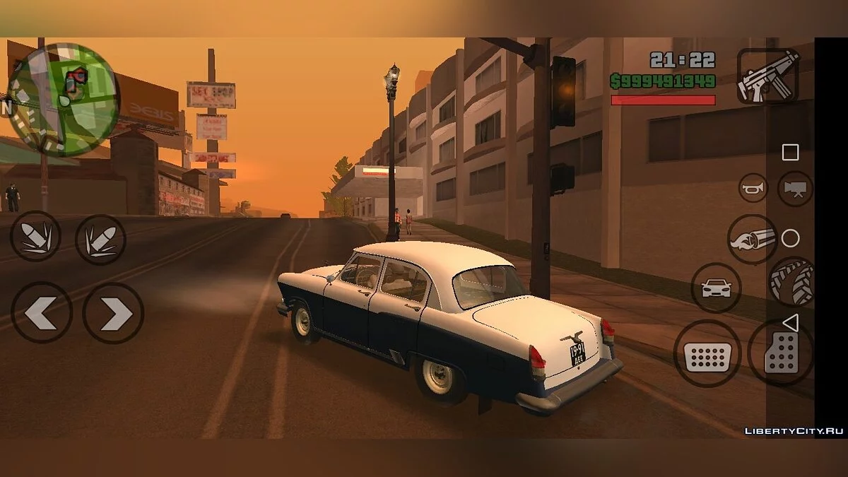 ГАЗ-21 Волга / GTA San Andreas (iOS, Android)