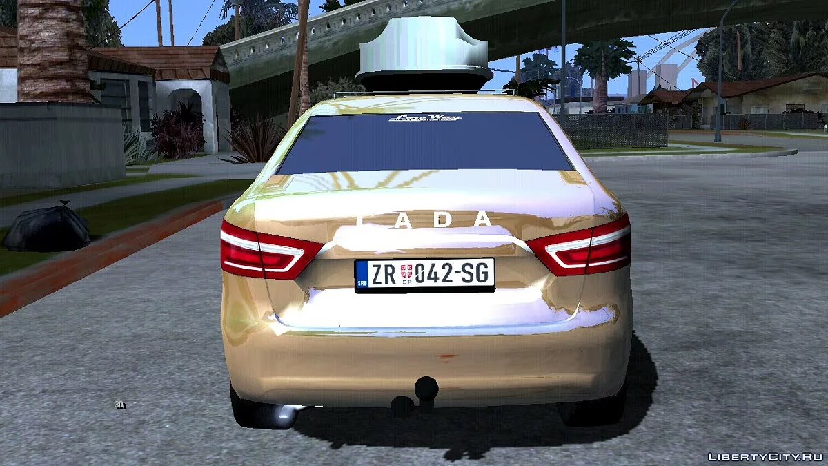 Lada Vesta Sedan / GTA San Andreas (iOS, Android)
