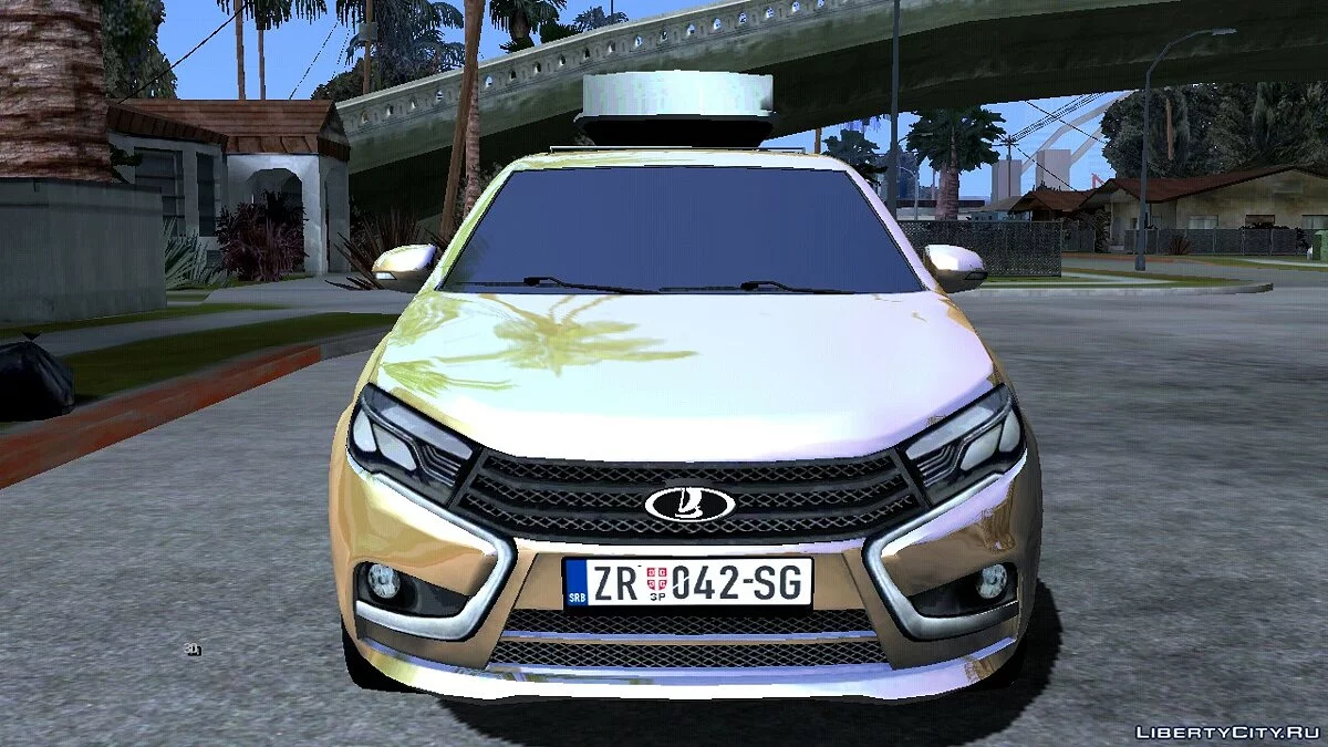 Lada Vesta Sedan / GTA San Andreas (iOS, Android)