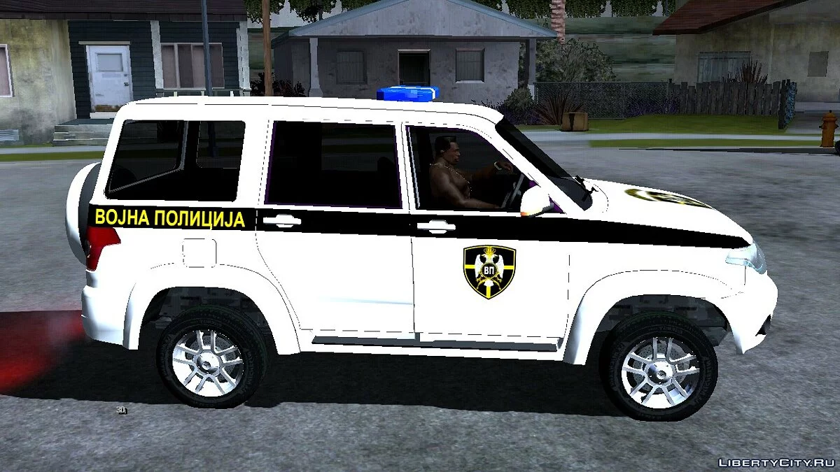 UAZ Patriot Serbian Military Police / GTA San Andreas (iOS, Android)