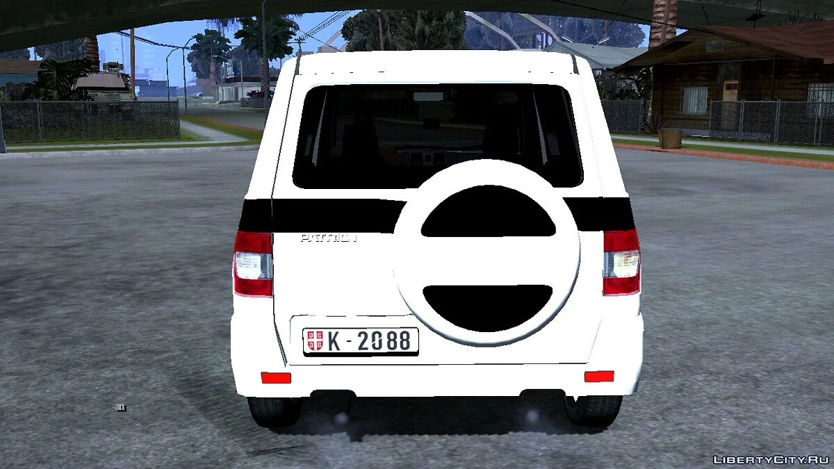 UAZ Patriot Serbian Military Police / GTA San Andreas (iOS, Android)