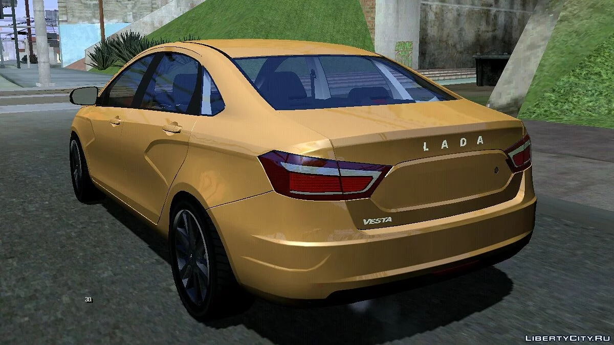 Lada Vesta (Stock) / GTA San Andreas (iOS, Android)
