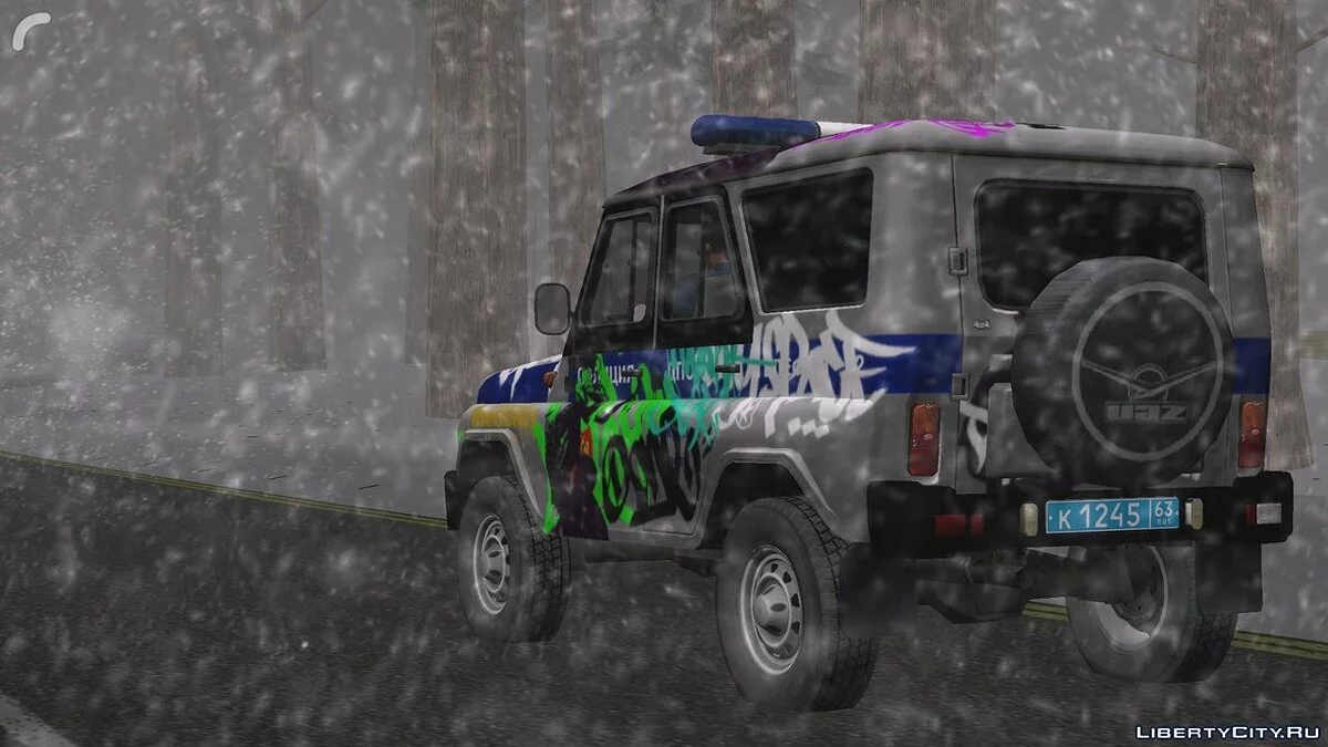UAZ - Police / GTA San Andreas (iOS, Android)