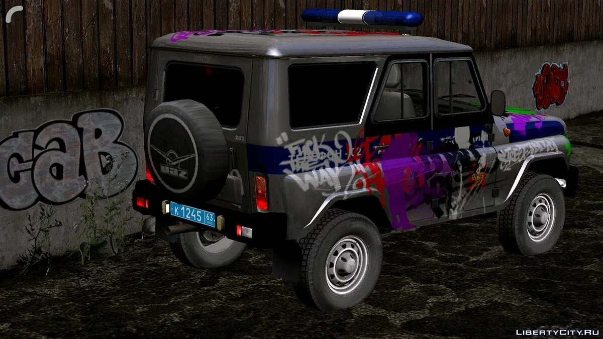 UAZ - Police / GTA San Andreas (iOS, Android)