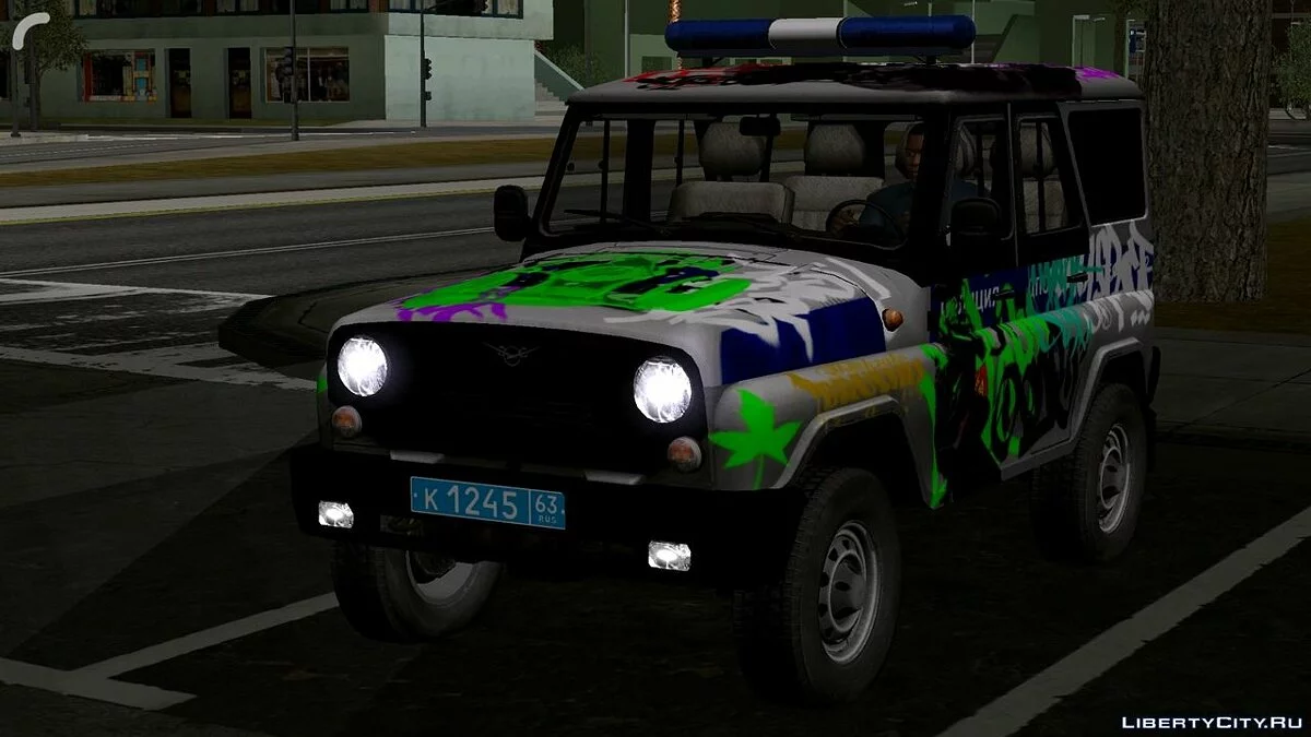 UAZ - Police / GTA San Andreas (iOS, Android)