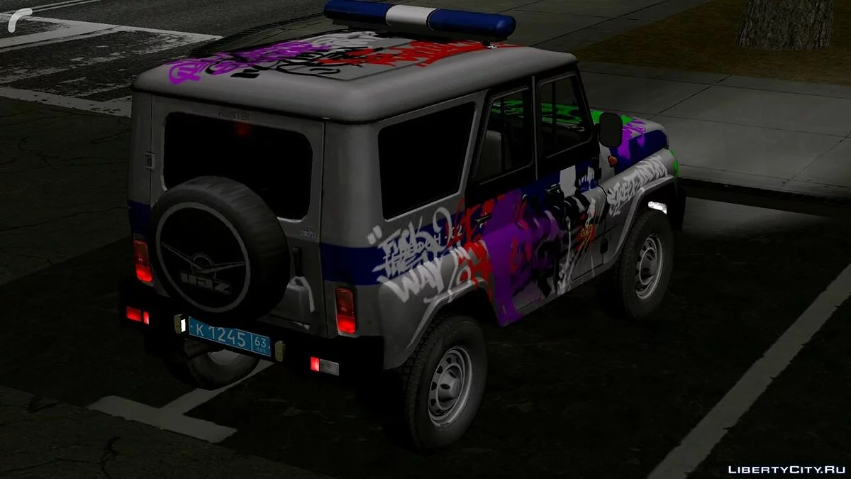 UAZ - Police / GTA San Andreas (iOS, Android)