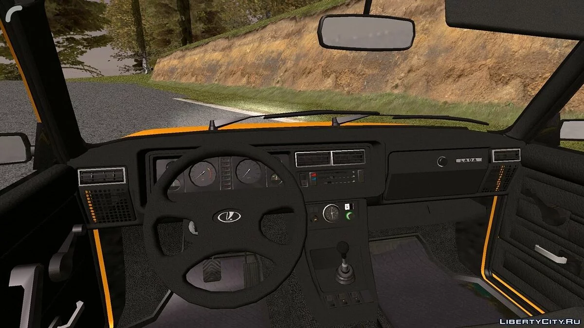 VAZ 2107 (taxi Yandex) / GTA San Andreas (iOS, Android)