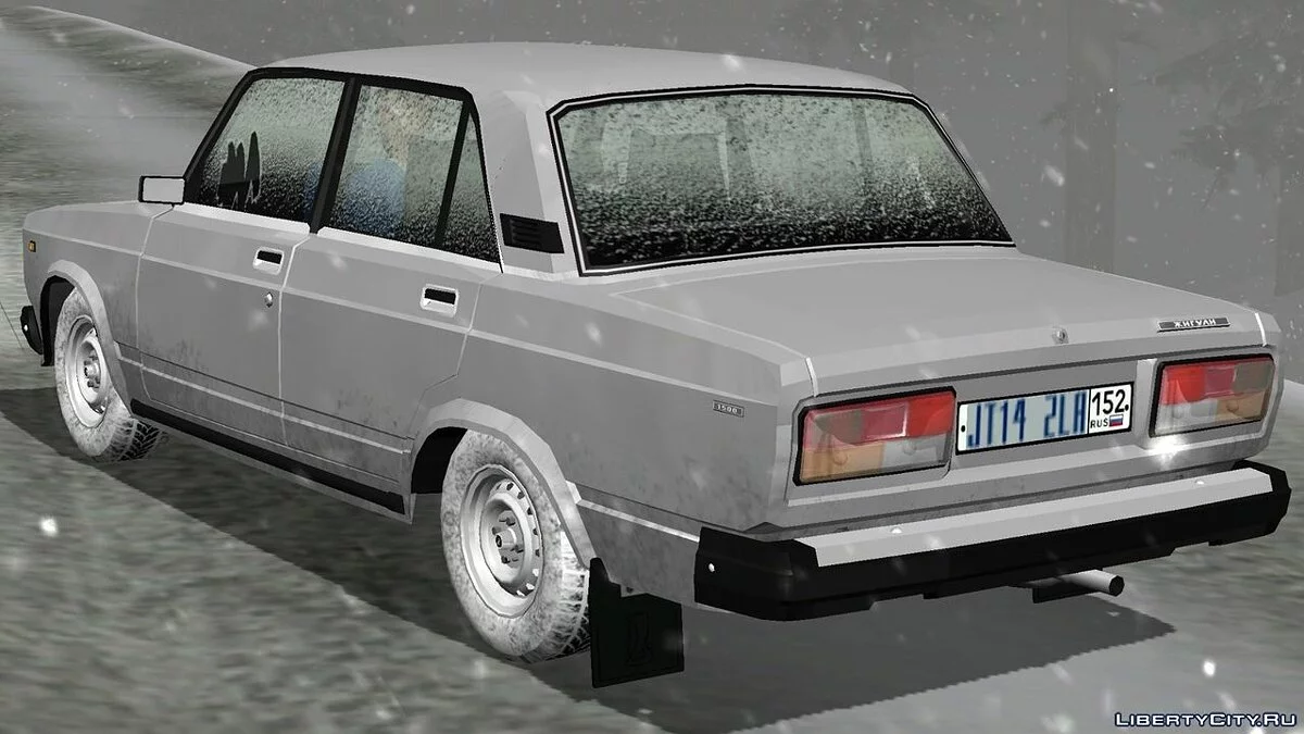 ВАЗ 2107 (Зимова версія) / GTA San Andreas (iOS, Android)