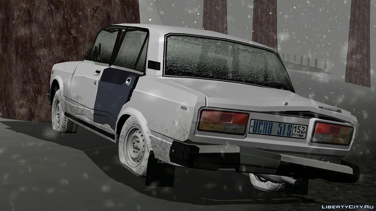 ВАЗ 2107 (Зимова версія) / GTA San Andreas (iOS, Android)