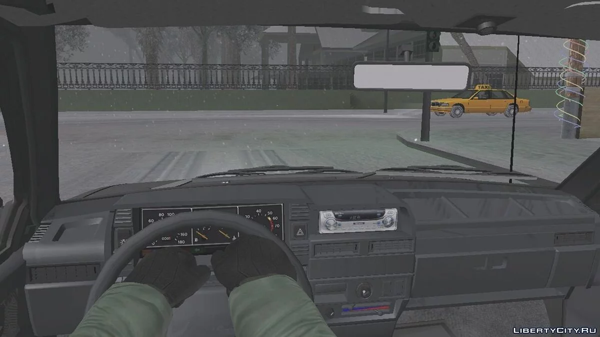 VAZ 2109 (Versión de invierno) / GTA San Andreas (iOS, Android)