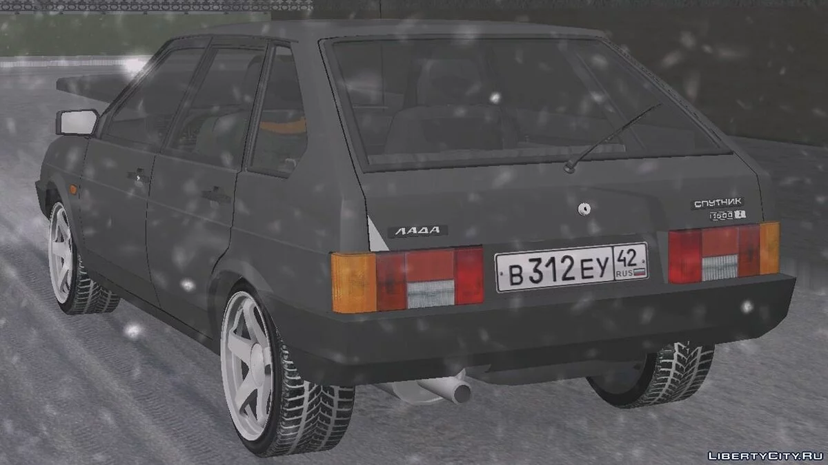 VAZ 2109 (Versión de invierno) / GTA San Andreas (iOS, Android)