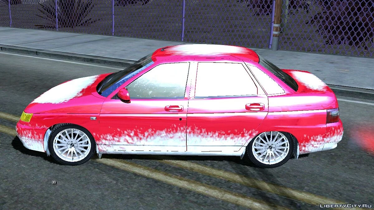 VAZ 2110 (Versão de inverno) / GTA San Andreas (iOS, Android)