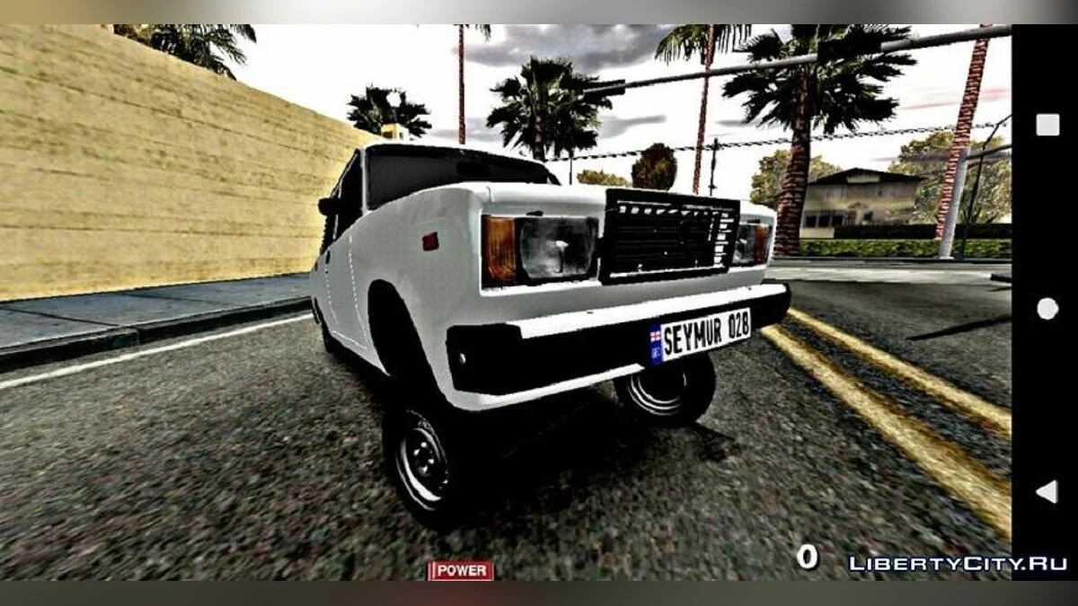 VAZ 28 Barmaq peredok / GTA سان أندرياس (iOS، أندرويد)