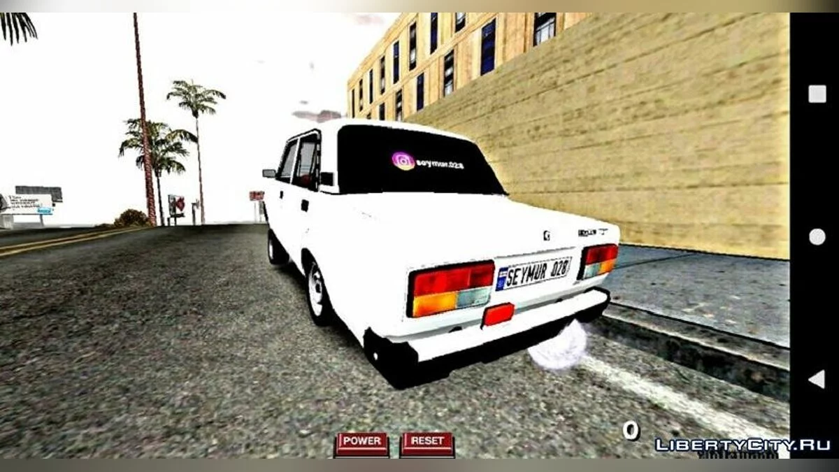 VAZ 28 Barmaq peredok / GTA سان أندرياس (iOS، أندرويد)