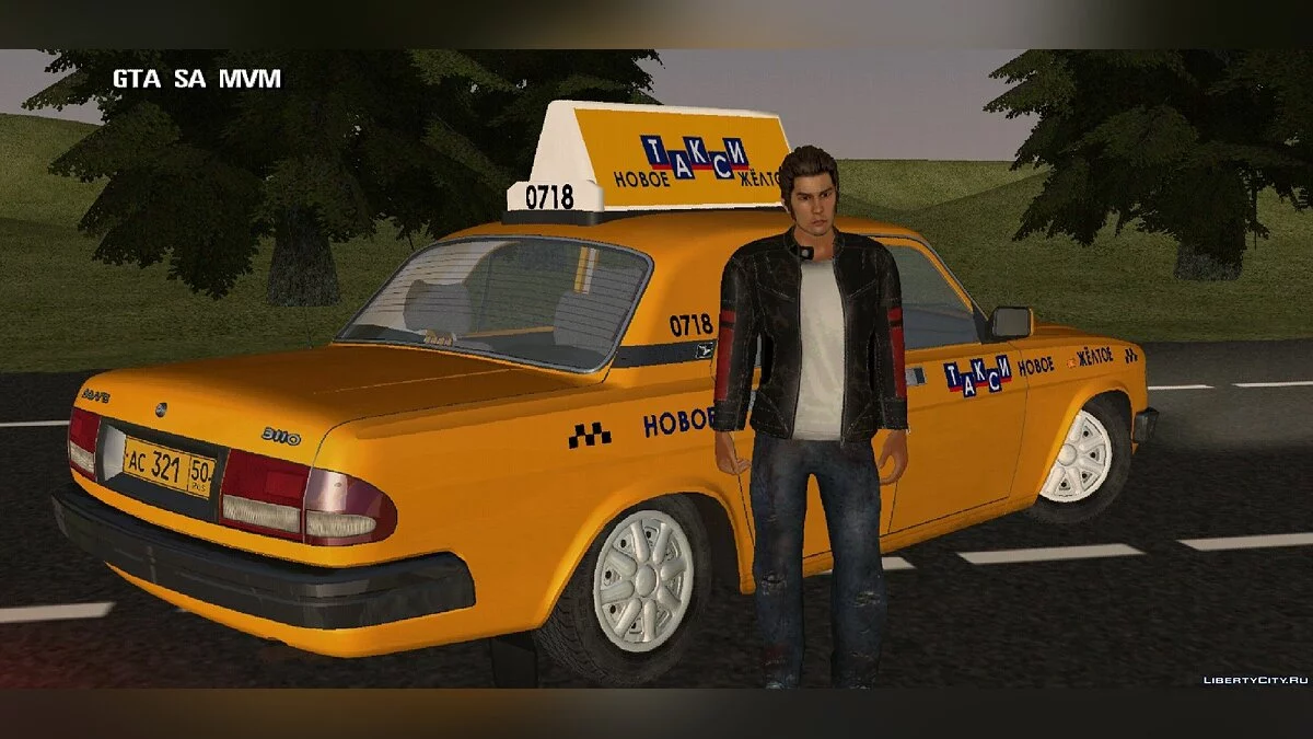 Gaz Volga Taxi / GTA San Andreas (iOS, Android)