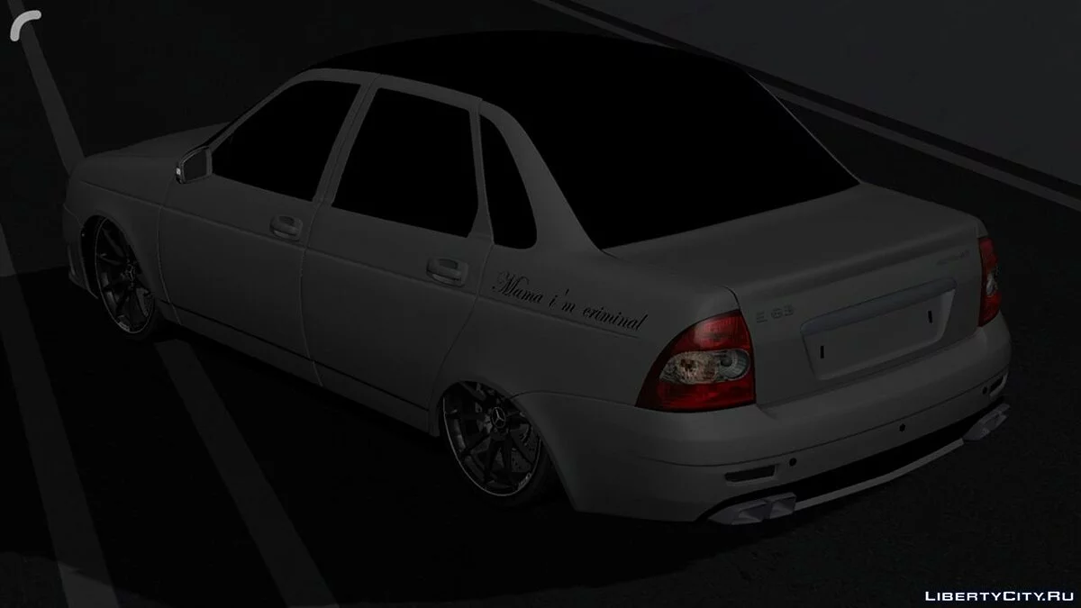 Lada Priora AMG e63 Oper БПН / GTA San Andreas (iOS, Android)