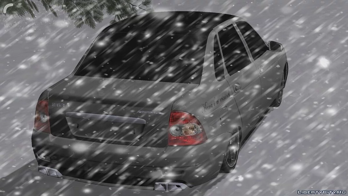 Lada Priora AMG e63 Oper БПН / GTA San Andreas (iOS, Android)