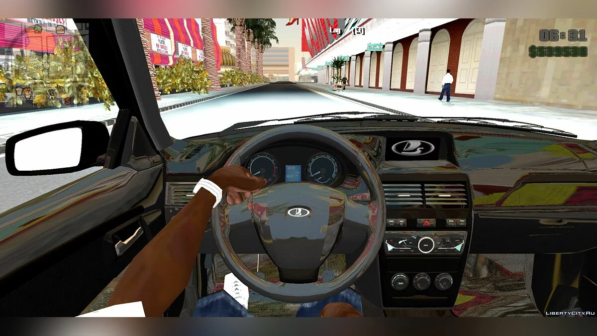LADA Priora في تكوين «Lux» (إصداران) / GTA سان أندرياس (iOS، أندرويد)