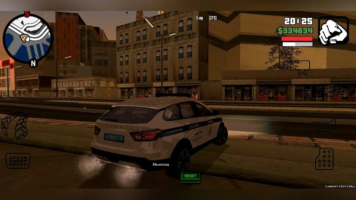 LADA Vesta SW DPC / GTA San Andreas (iOS, Android)