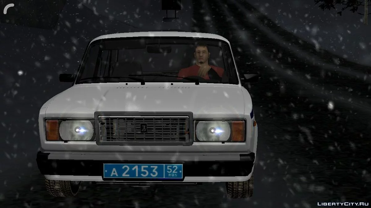 ВАЗ 2107 - Поліція / GTA San Andreas (iOS, Android)