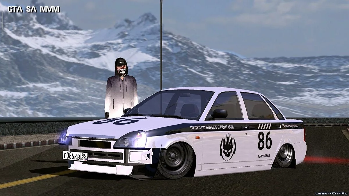 Lada Priora + вініли / GTA San Andreas (iOS, Android)