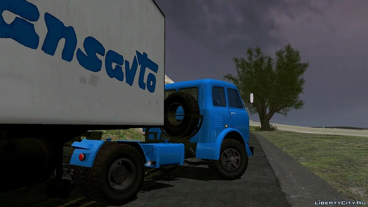 Маз 504 СовТрансАвто и прицеп / GTA San Andreas (iOS, Android)