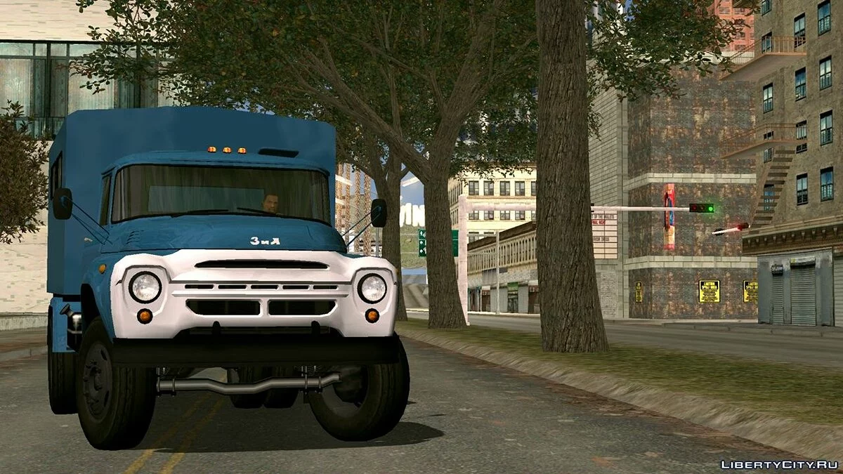 ZIL 130 con caseta (solo DFF) / GTA San Andreas (iOS, Android)