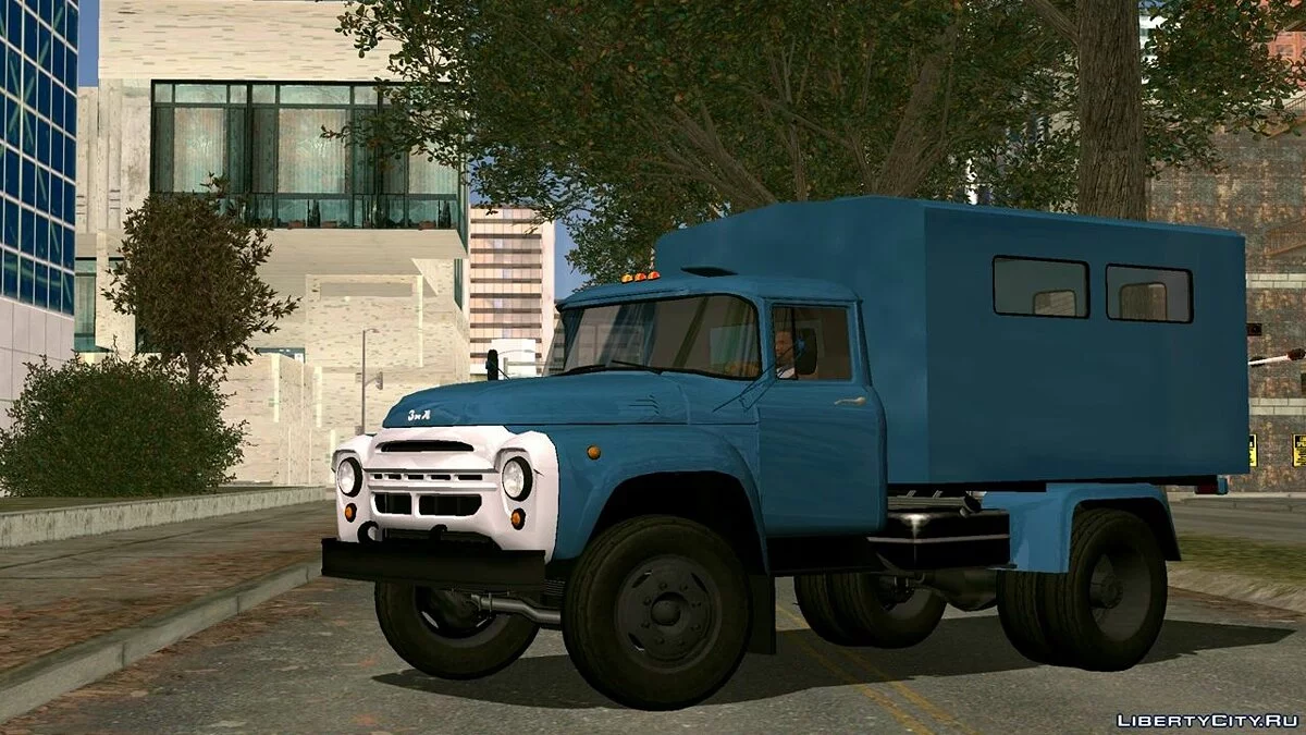 ZIL 130 con caseta (solo DFF) / GTA San Andreas (iOS, Android)