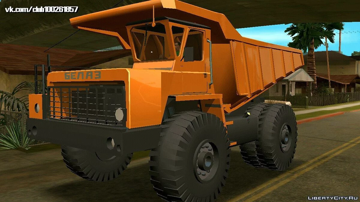 Belaz-540 (тільки DFF) / GTA San Andreas (iOS, Android)