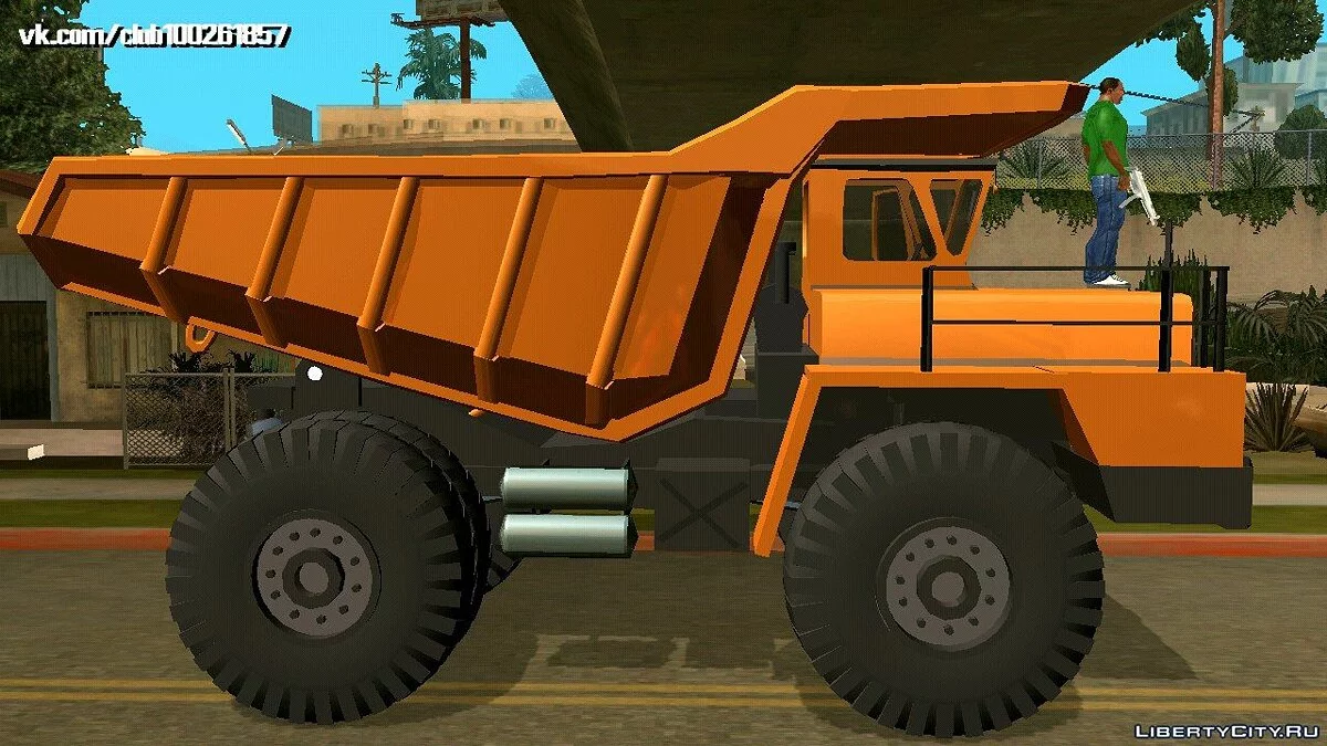 Belaz-540 (тільки DFF) / GTA San Andreas (iOS, Android)