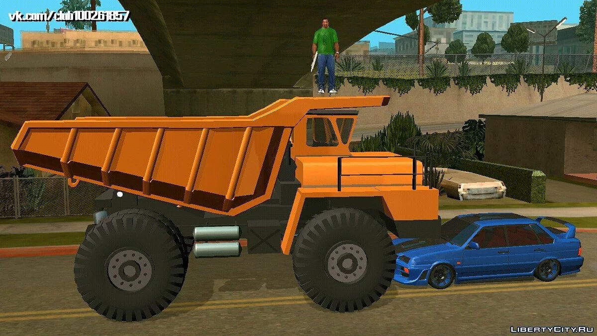 Belaz-540 (тільки DFF) / GTA San Andreas (iOS, Android)