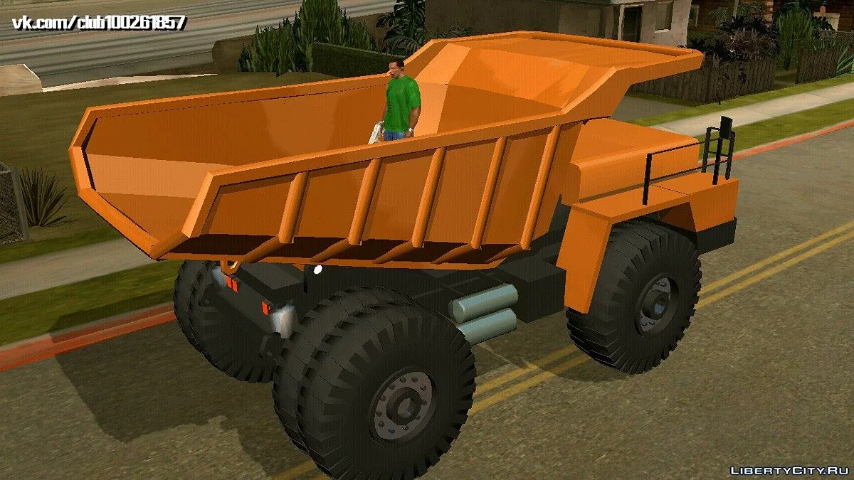 Belaz-540 (тільки DFF) / GTA San Andreas (iOS, Android)