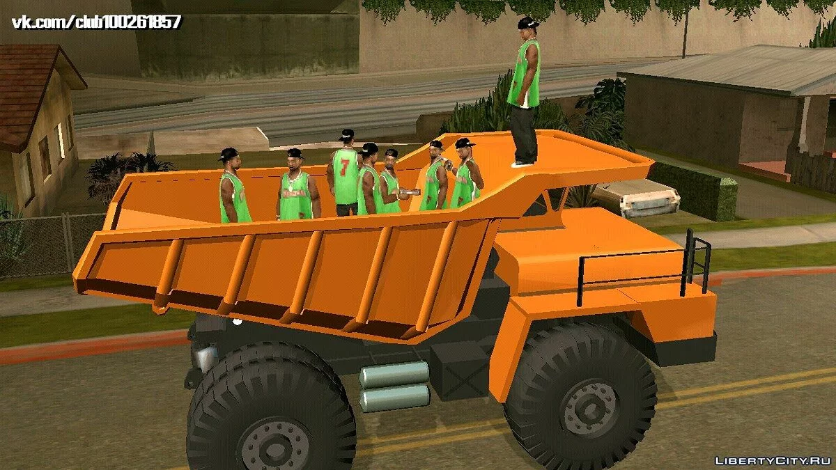 Belaz-540 (тільки DFF) / GTA San Andreas (iOS, Android)
