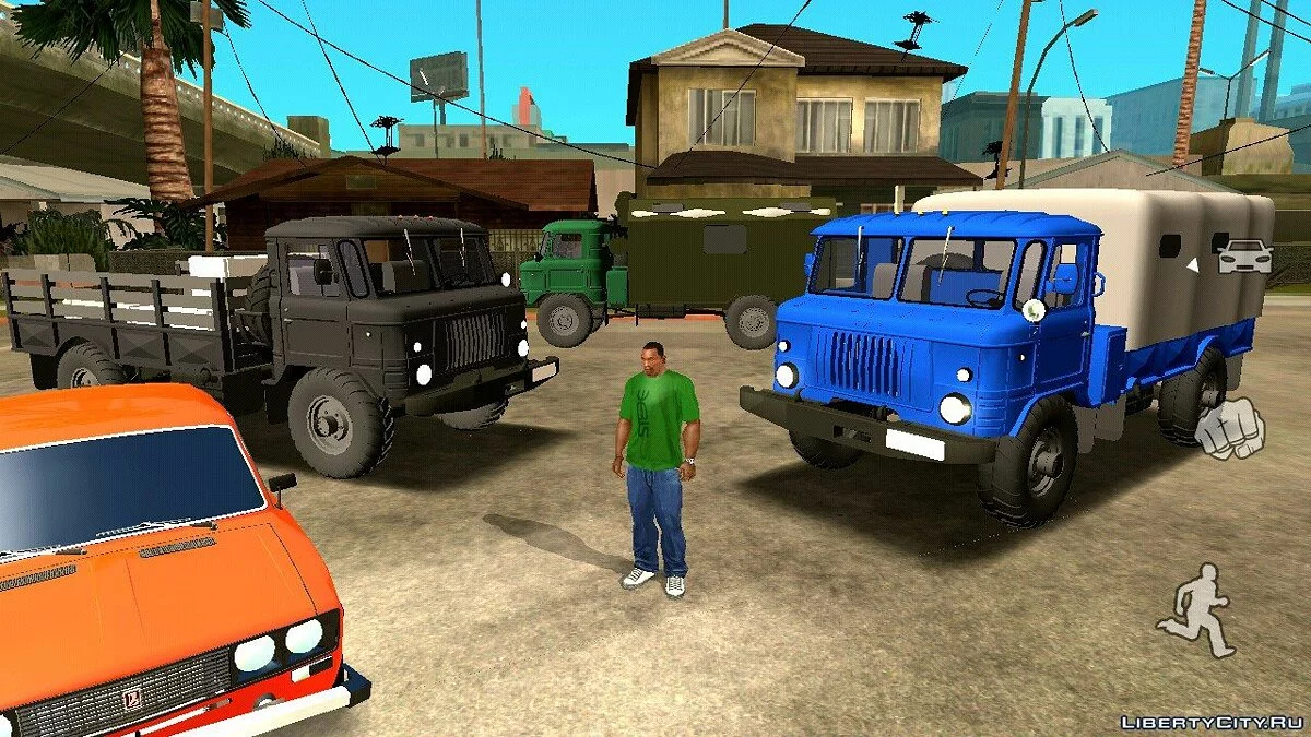 GAZ-66 (DFF only) / GTA San Andreas (iOS, Android)