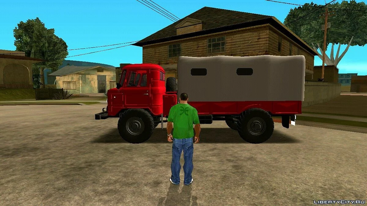 GAZ-66 (DFF only) / GTA San Andreas (iOS, Android)