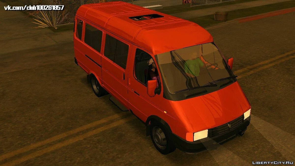 Газель v0.2 (тільки DFF) / GTA San Andreas (iOS, Android)