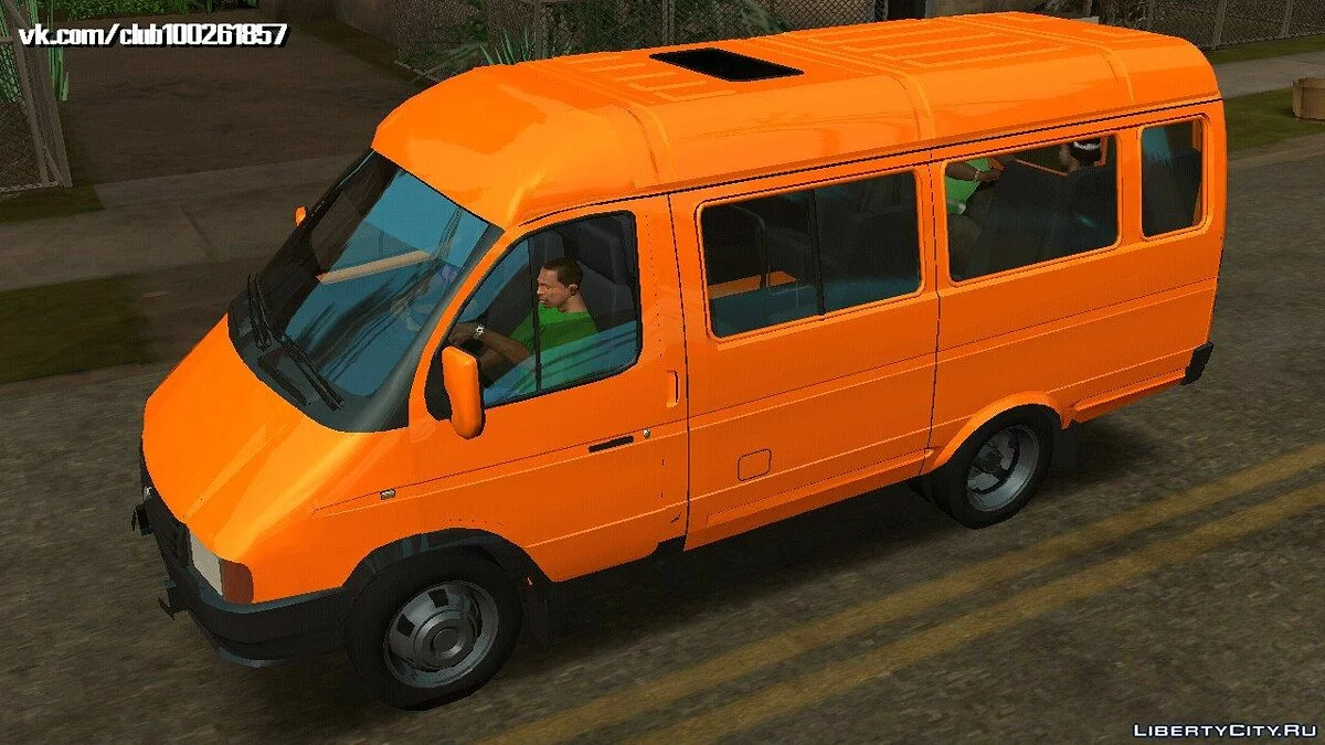 Газель v0.2 (тільки DFF) / GTA San Andreas (iOS, Android)