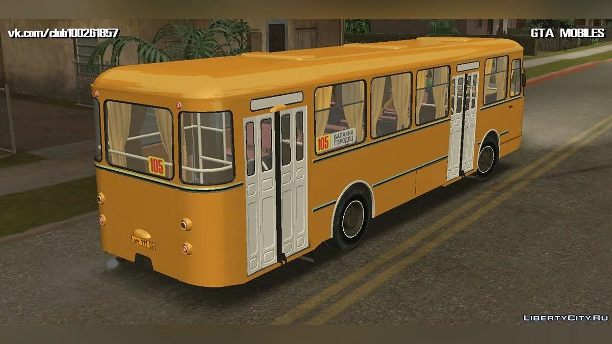 LiAZ 677 / GTA سان أندرياس (iOS، أندرويد)