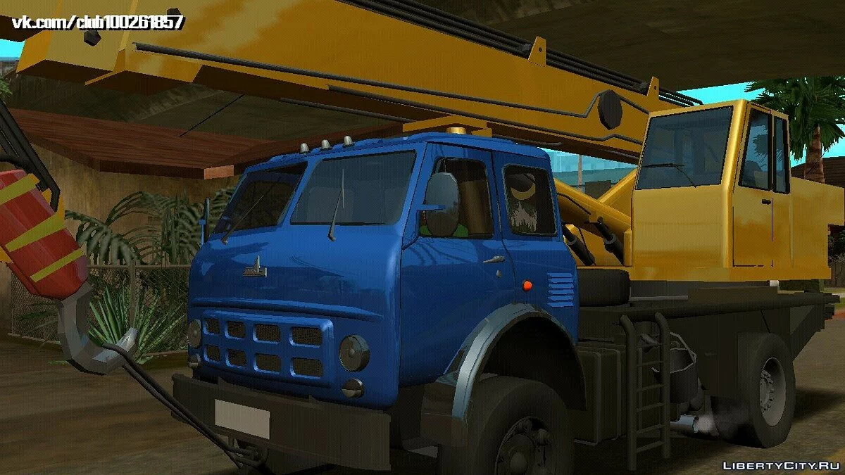 МАЗ КС3577-4-1 (тільки DFF) / GTA San Andreas (iOS, Android)