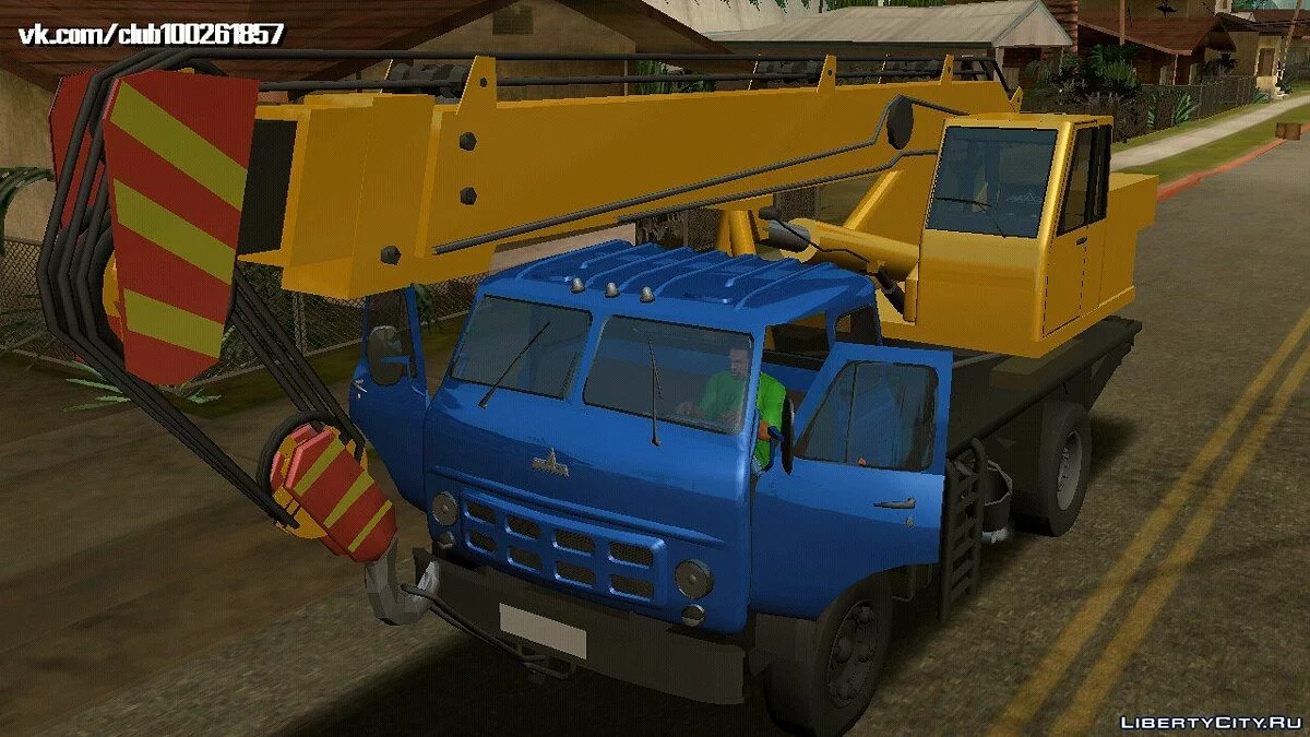 МАЗ КС3577-4-1 (тільки DFF) / GTA San Andreas (iOS, Android)