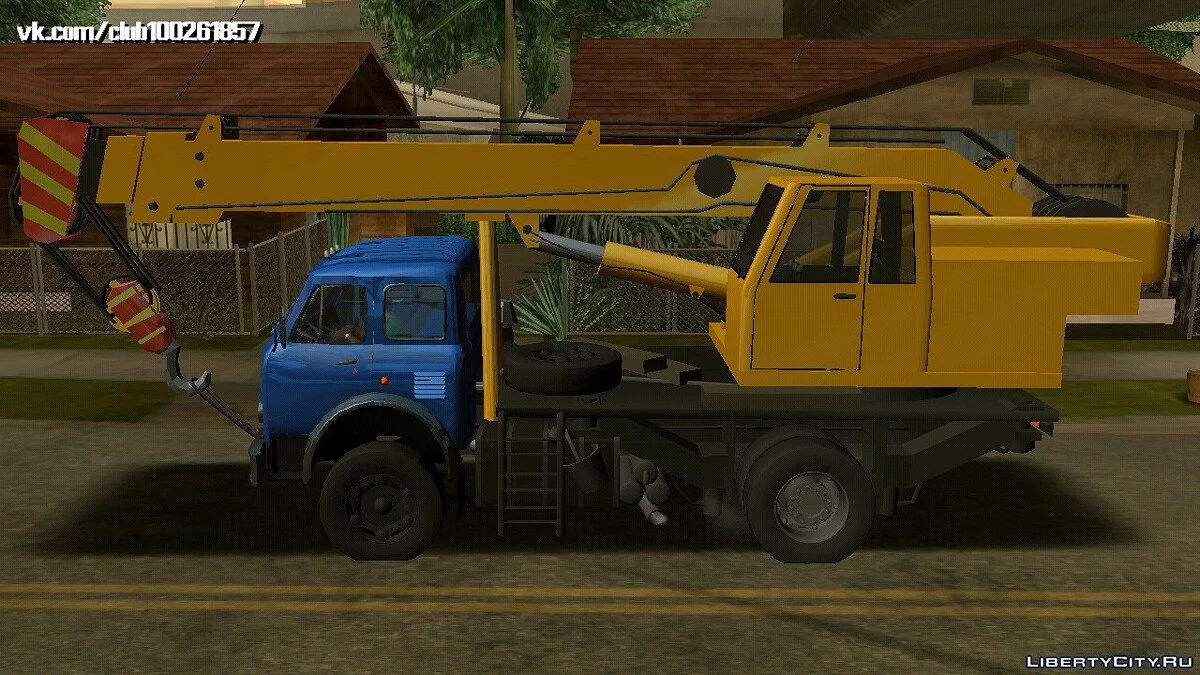 МАЗ КС3577-4-1 (тільки DFF) / GTA San Andreas (iOS, Android)