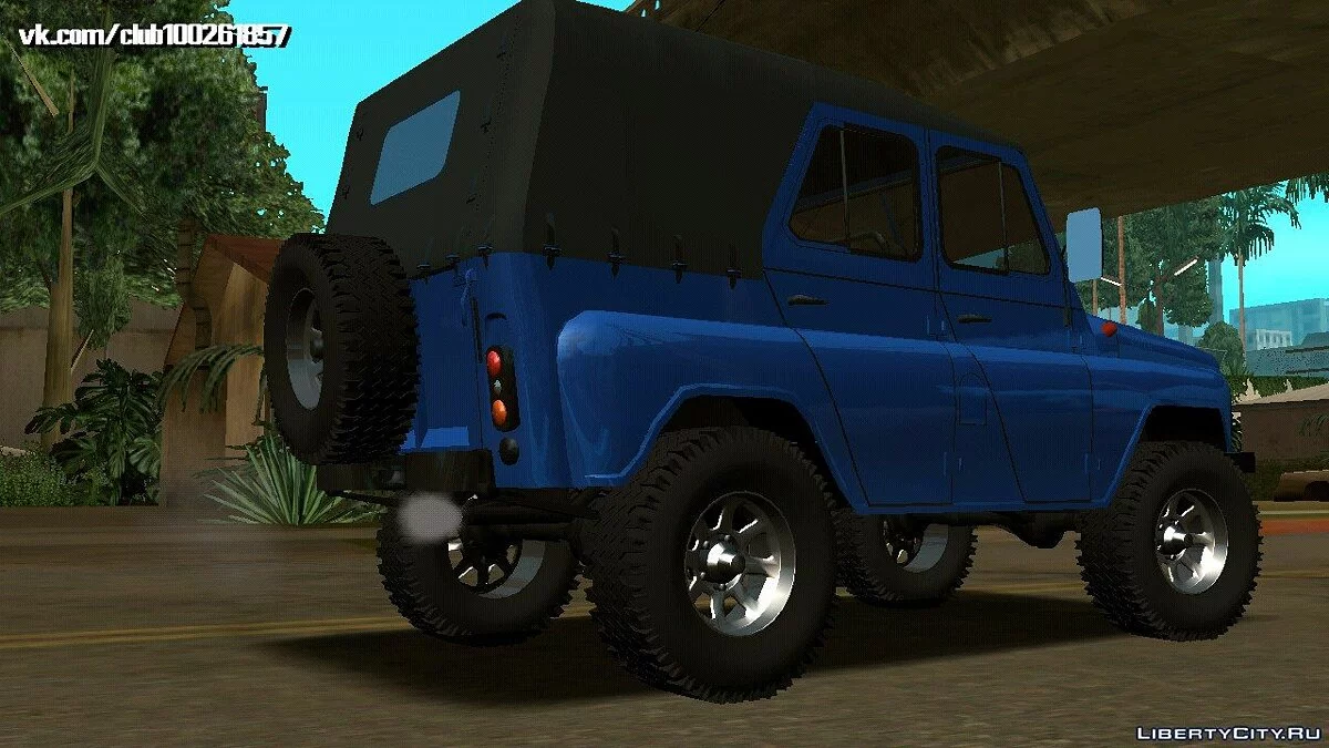 UAZ 469 Camo (DFF only) / GTA San Andreas (iOS, Android)