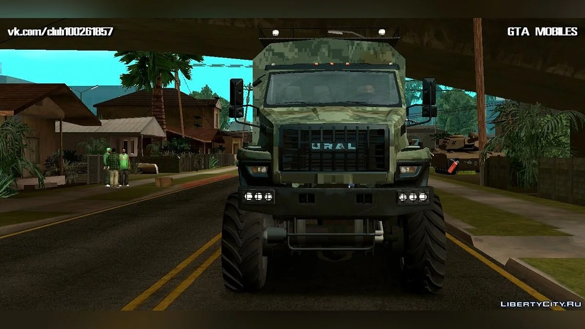 Ural NEXT Дом на колесах / GTA San Andreas (iOS, Android)