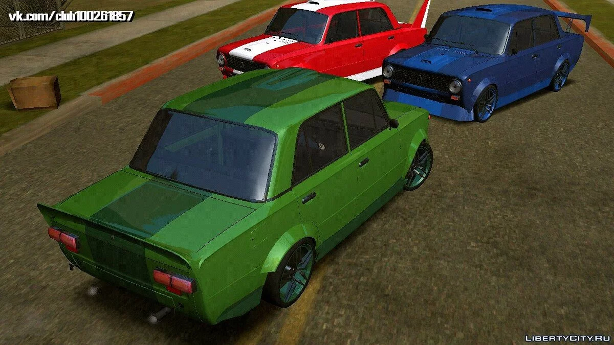 ВАЗ 2101 - тюнинг (только DFF) / GTA San Andreas (iOS, Android)