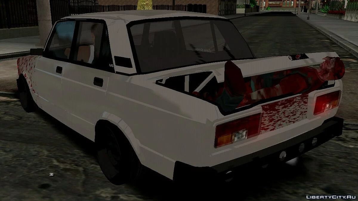 ВАЗ 2105 з трупом у багажнику / GTA San Andreas (iOS, Android)