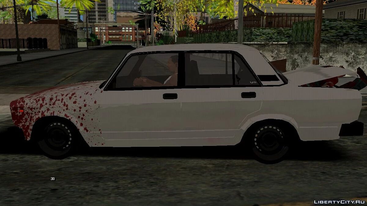 瓦兹 2105 尸体在后备箱里 / GTA San Andreas (iOS, Android)